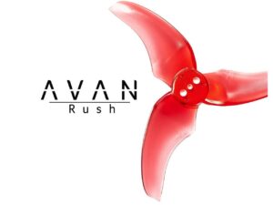 Emax Avan Rush - 2.5x1.9x3" - 3-Blatt FPV Propeller - 4er-Set - rot