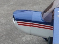 Motorhaube zu Bellanca Decathlon, Spw 2180mm, Goldwing/ARF
