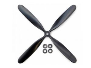 Dynam Propeller / Luftschraube 10.5x8 - 4-Blatt zu B-26, Critical Mass, P-39