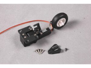 Heckfahrwerks System zu Mustang P-51D V8, 1450mm, FMS - FMSRE022