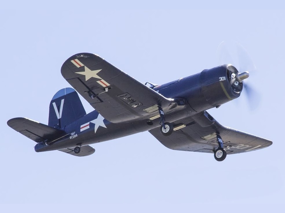 Mini F4U Corsair - V2, Spw 800mm, PNP-Set von FMS – Bild 5