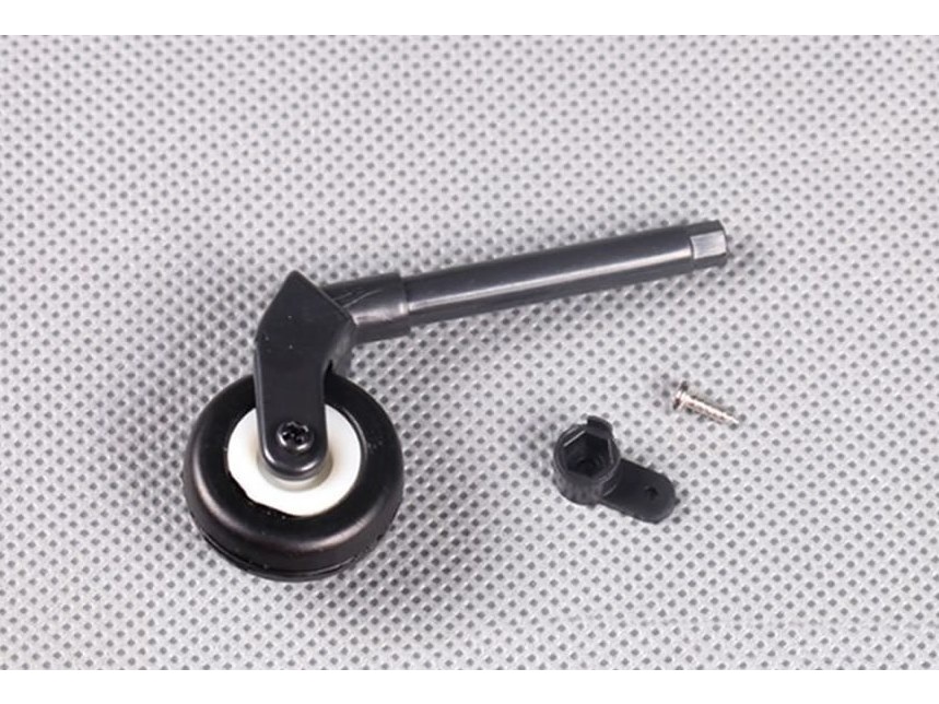 Heckfahrwerk zu Mitsubishi Zero, 1400mm, FMS - MJ306-GRY