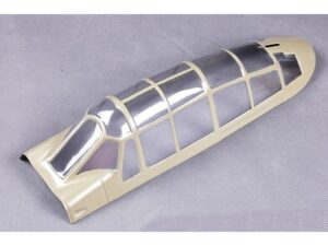 Kabinenhaube zu Mitsubishi Zero, 1400mm, FMS - MJ106-GRY