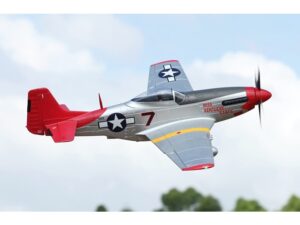 Giant Mustang P-51D Red Tail, Spw 1700mm, PNP-Set mit Gyro - FMS - FMS041P-REFV2