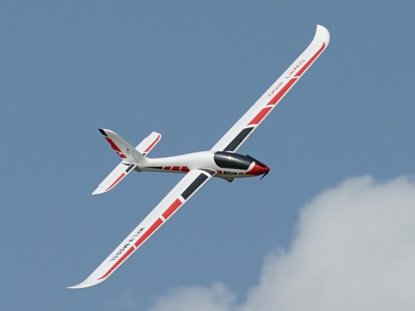 Elektrosegler Swift 2100, Spw 2100mm, PNP-Set von XFLY-Model – Bild 2
