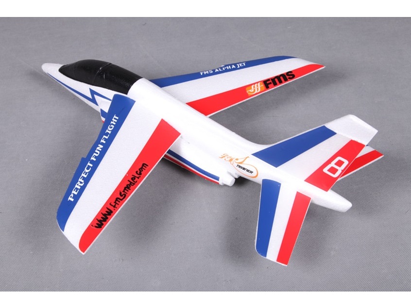 FMS Wurfgleiter Segler Alpha Jet rot - 467mm