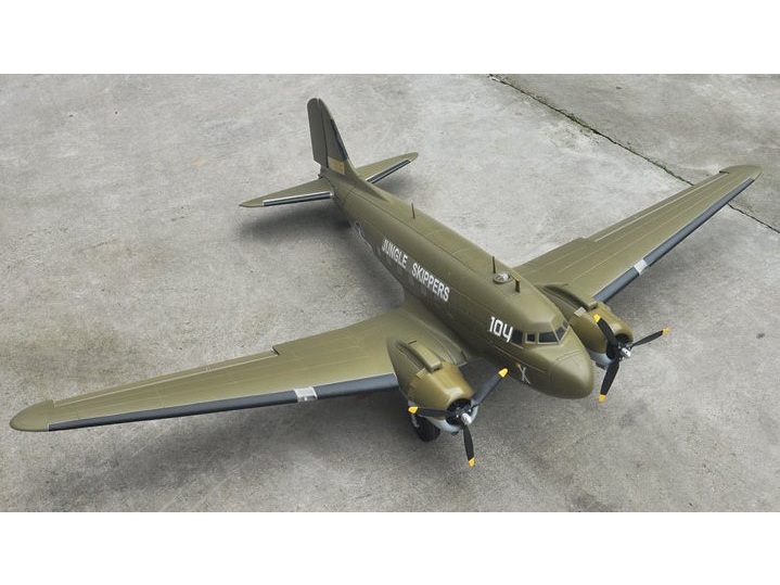 C-47 Skytrain, Spw 1600mm, PNP-Set von AF-Models – Bild 3