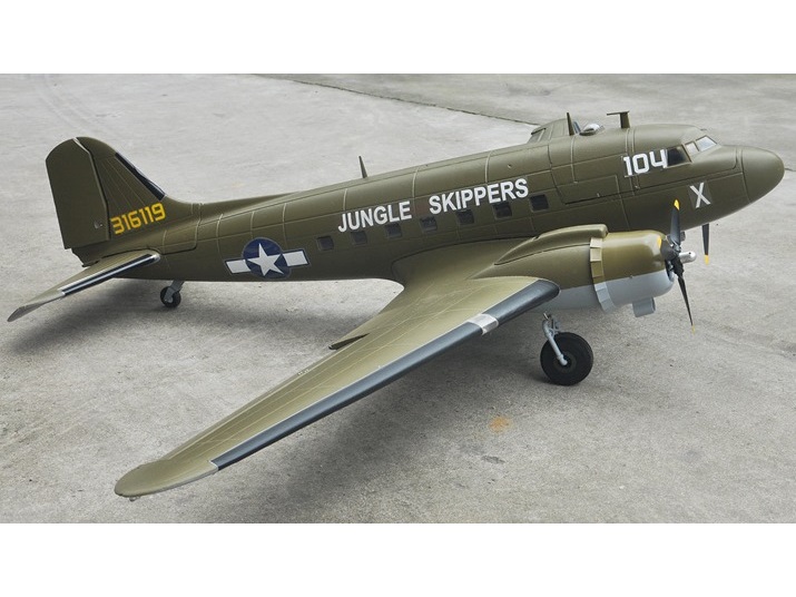 C-47 Skytrain, Spw 1600mm, PNP-Set von AF-Models – Bild 5