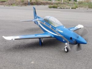 Spinner blau Pilatus PC-21, ohne Ausschnitte, Spw 1850mm, T-ONE Models