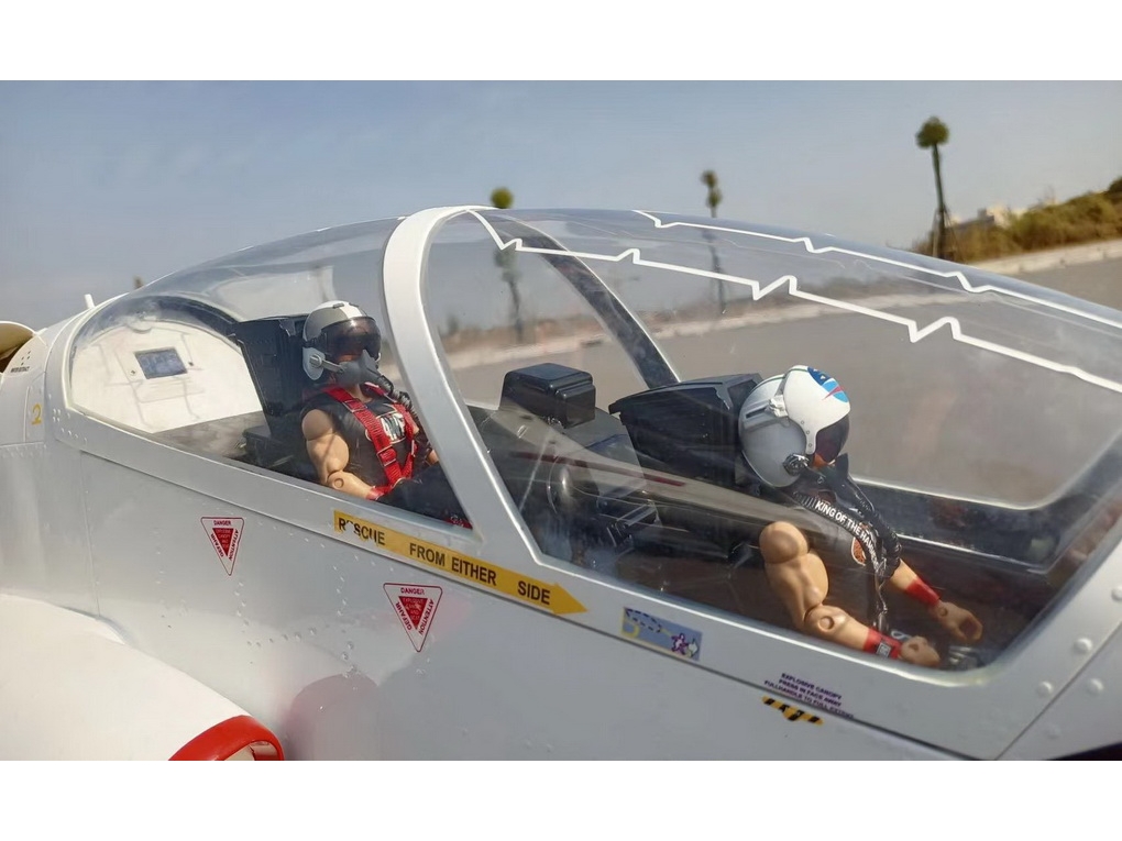 Mini Hawk T1 Turbinen Jet, Spw 1600mm, ARF-Set mit EZFW, T-ONE Models – Bild 3