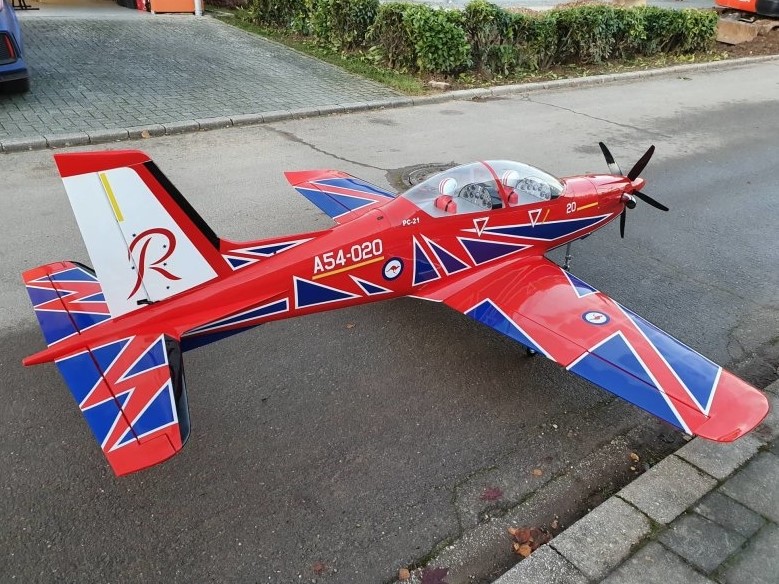 PC-21 1/4 JMB Turboprop - L 2880mm Spw 2400mm - RAAF – Bild 2