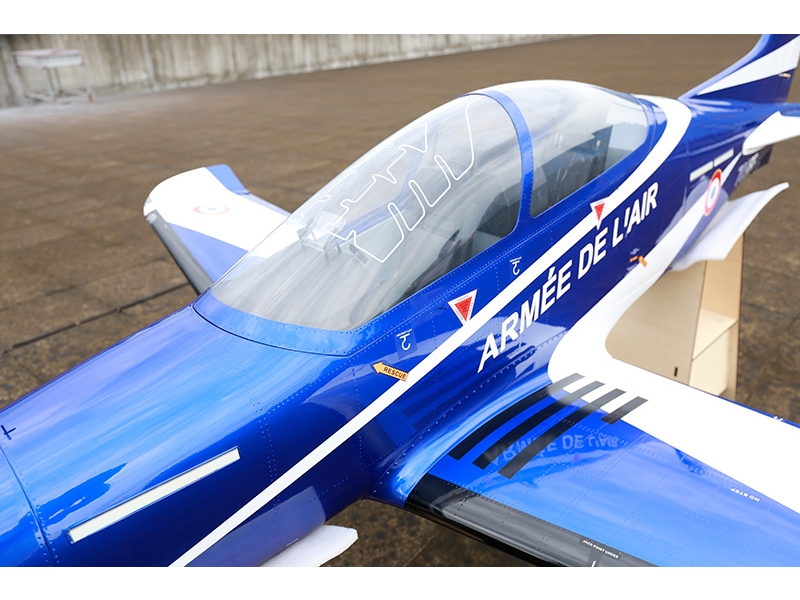 PC-21 XXL V2 JMB Turboprop ARF+ mit EZFW - L 3395mm Spw 2735mm - French blau – Bild 3