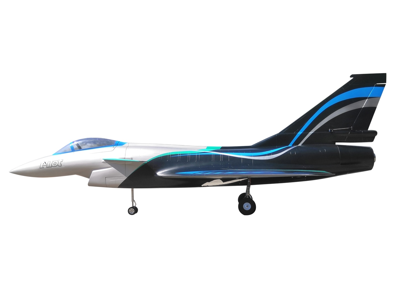 Chengdu J-10-B - 3D-Turbinen Jet, Spw 1677mm, ARF-Set mit EZFW, Pilot-RC – Bild 3