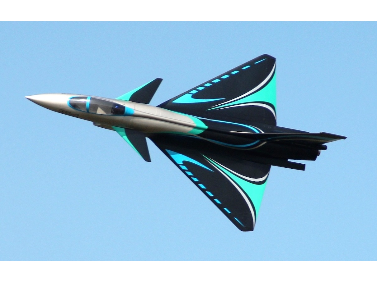 Chengdu J-10-B - 3D-Turbinen Jet, Spw 1677mm, ARF-Set mit EZFW, Pilot-RC – Bild 4