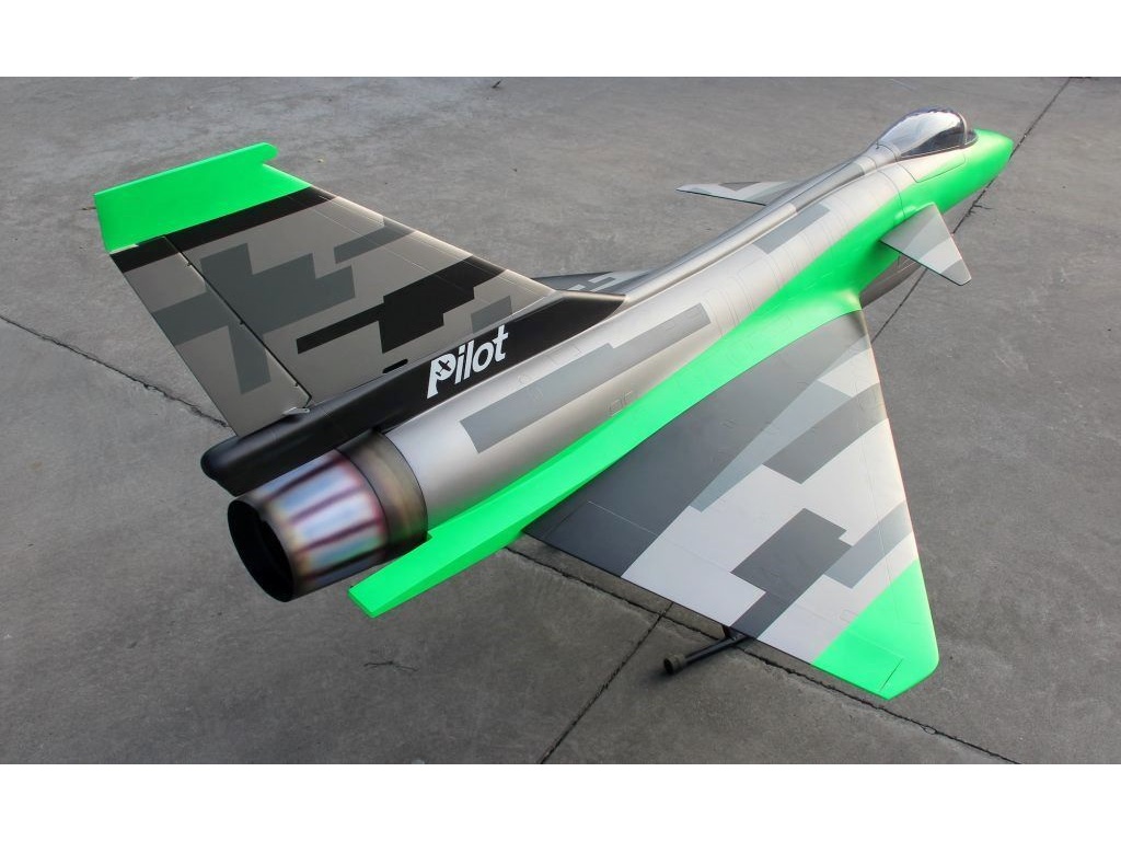 Chengdu J-10-B - 3D-Turbinen Jet, Spw 1677mm, ARF-Set mit EZFW, Pilot-RC – Bild 3