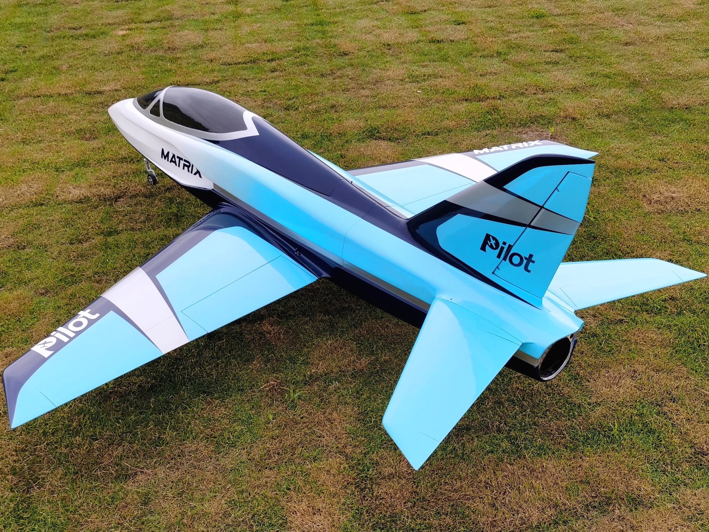 Matrix 2.2m - 3D Jet Spw 2000mm Schubvektorsteuerung, EZFW, Pilot-RC – Bild 2