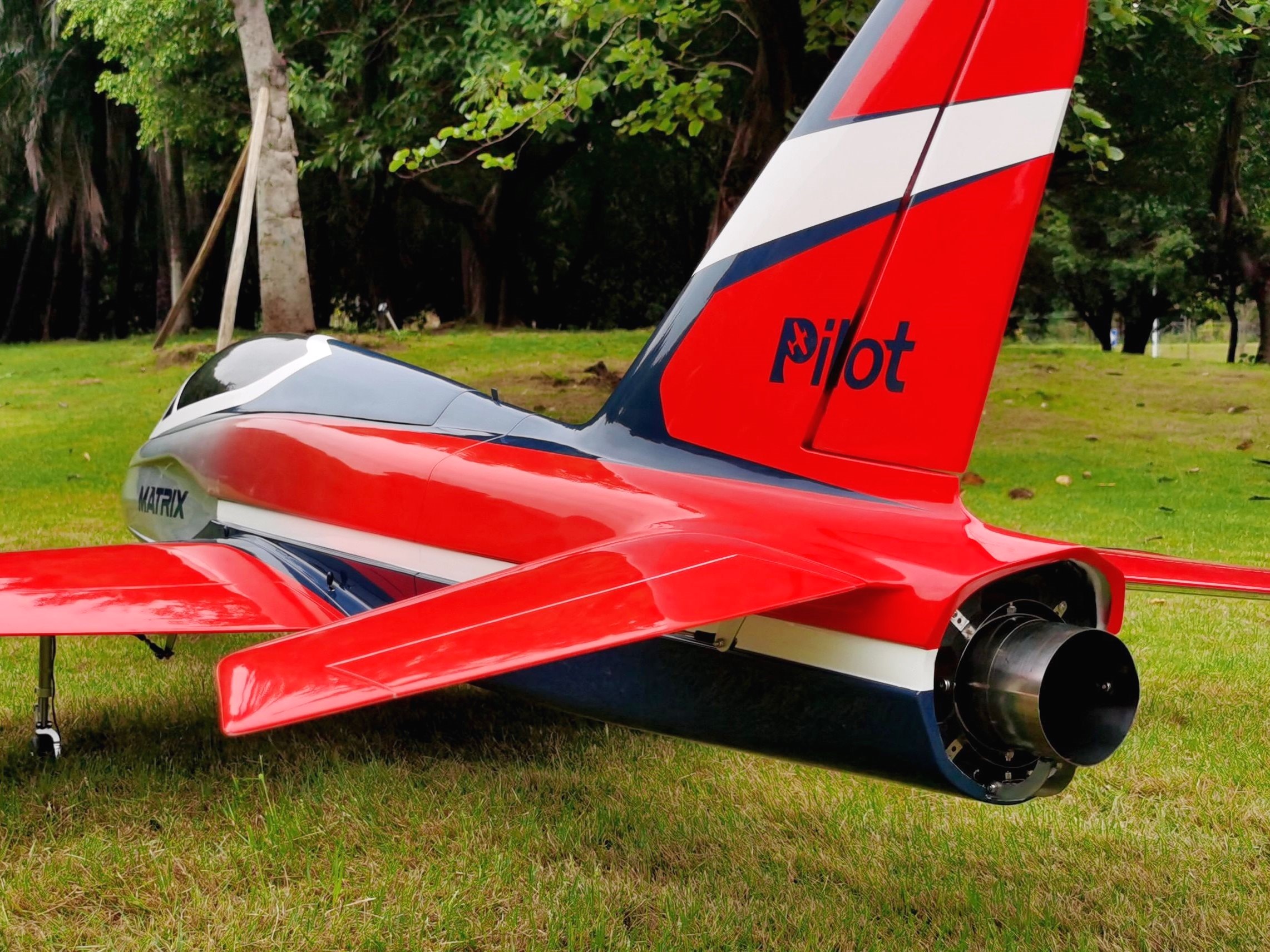 Matrix 2.2m - 3D Jet Spw 2000mm Schubvektorsteuerung, EZFW, Pilot-RC – Bild 5