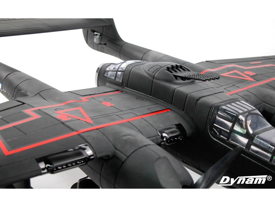 P-61 Black Widow, Spw 1500mm, PNP-Set von Dynam – Bild 3