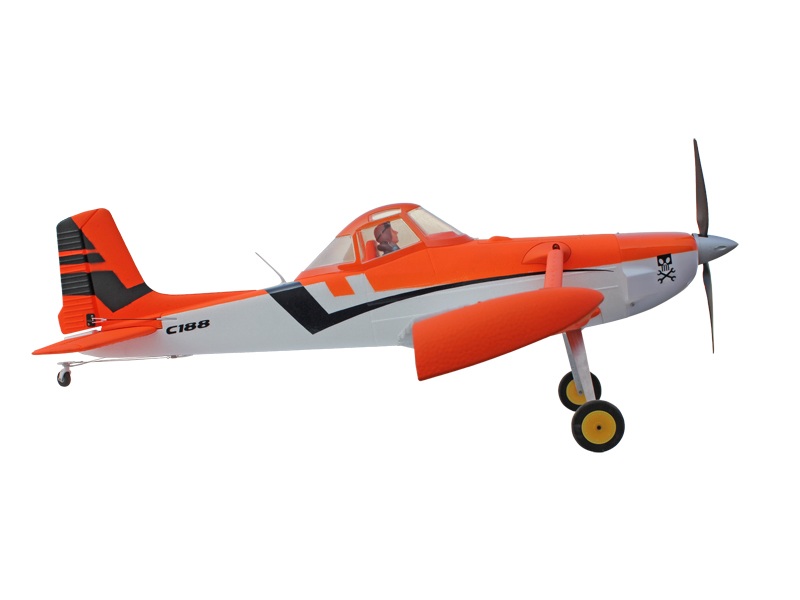 Cessna 188 orange, Spw 1500mm, PNP-Set von Dynam – Bild 3