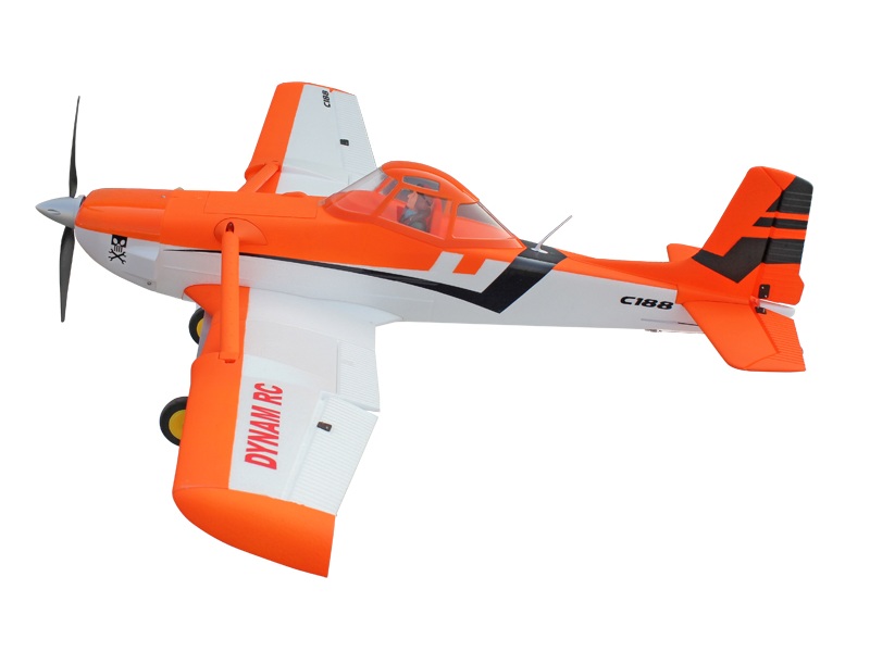 Cessna 188 orange, Spw 1500mm, PNP-Set von Dynam – Bild 4