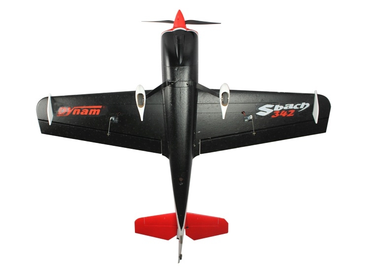 Sbach 342 Aerobatic, Spw 1250mm, PNP-Modell aus EPO von Dynam – Bild 4