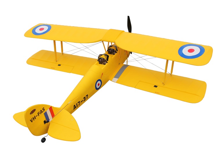 Tiger Moth V2 DY8957, Spw 1270mm, PNP-Modell von Dynam – Bild 3