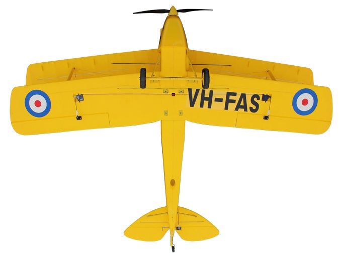Tiger Moth V2 DY8957, Spw 1270mm, PNP-Modell von Dynam – Bild 4