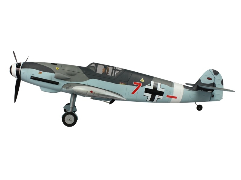 Messerschmitt BF-109 V2, Spw 1270mm, PNP-Modell von Dynam – Bild 2