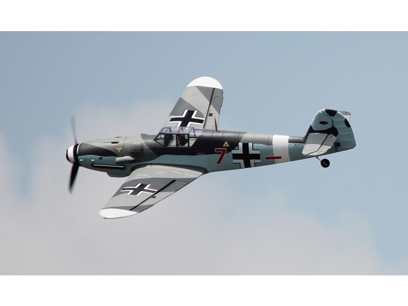 Messerschmitt BF-109 V2, Spw 1270mm, PNP-Modell von Dynam – Bild 4