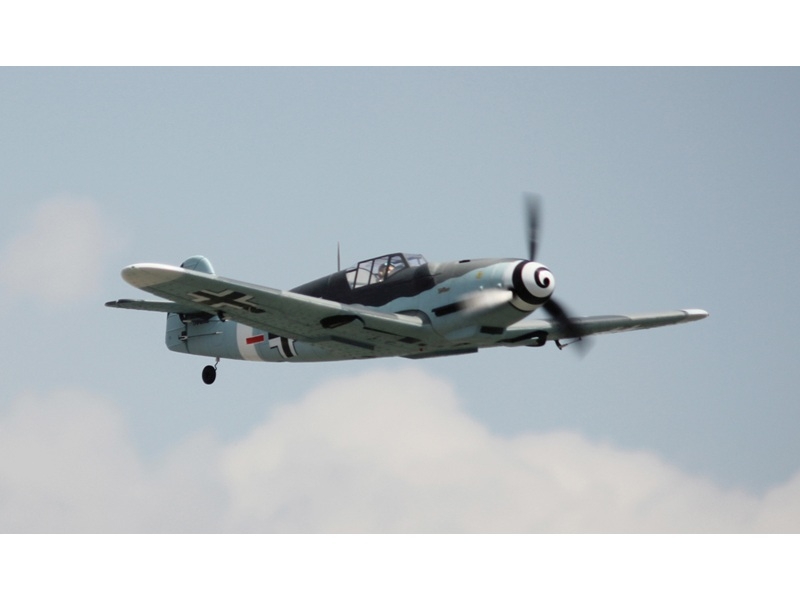 Messerschmitt BF-109 V2, Spw 1270mm, PNP-Modell von Dynam – Bild 5