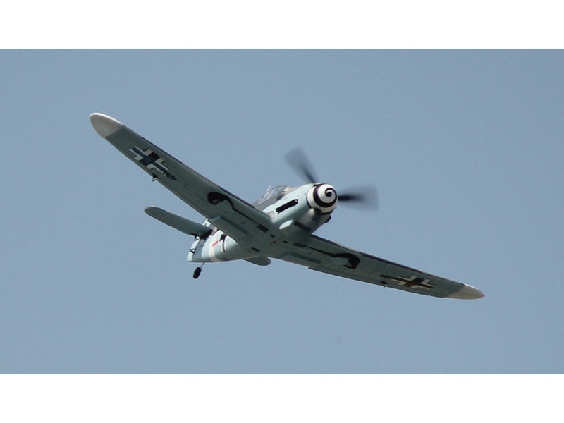 Messerschmitt BF-109 V2, Spw 1270mm, PNP-Modell von Dynam – Bild 6