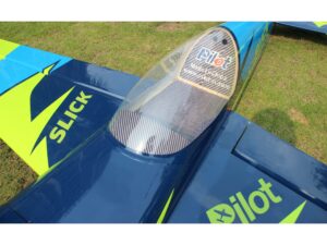 Kabinenhaube zu Slick 84, Spw 2130mm, Grün/Blau Schema 02 - PILOT-RC