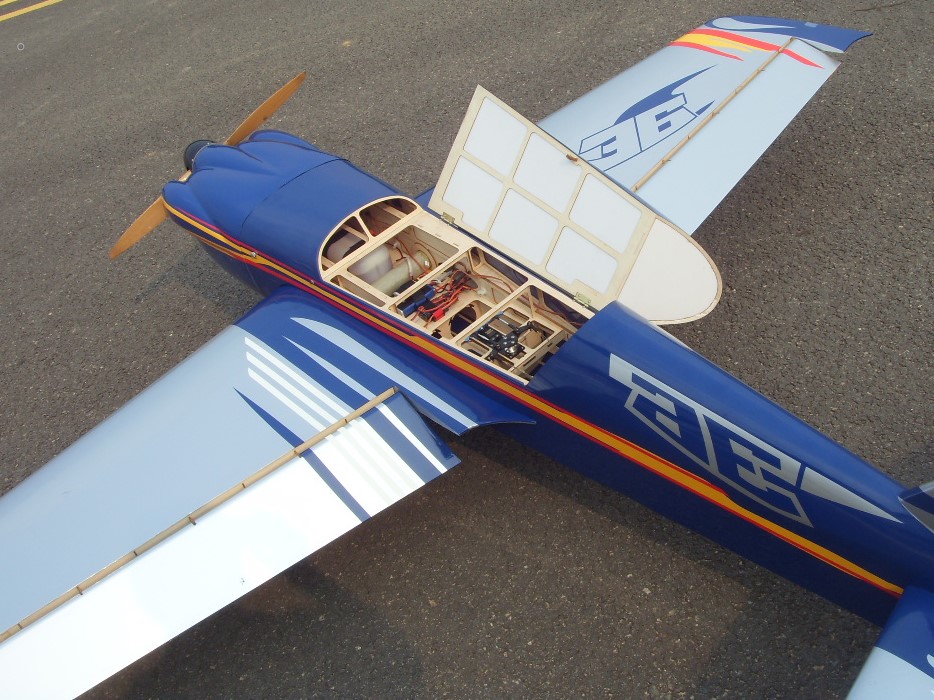 MXS-R - 100ccm, Spw 2743mm, ARF-Modell, Skysun Hobbies – Bild 5