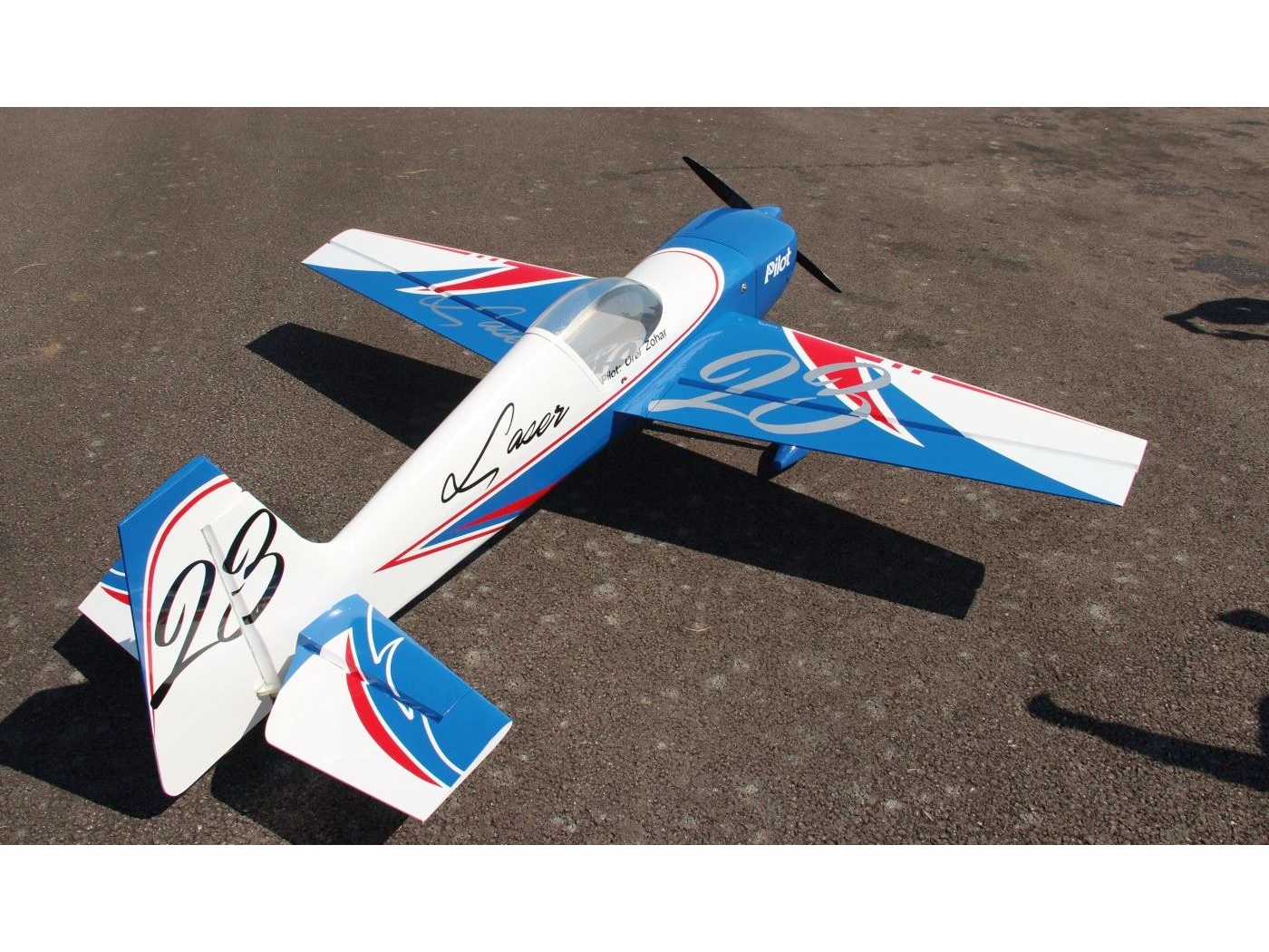 Laser 103 V2, 80-120ccm, Spw 2610mm, ARF-Set, PILOT-RC – Bild 2