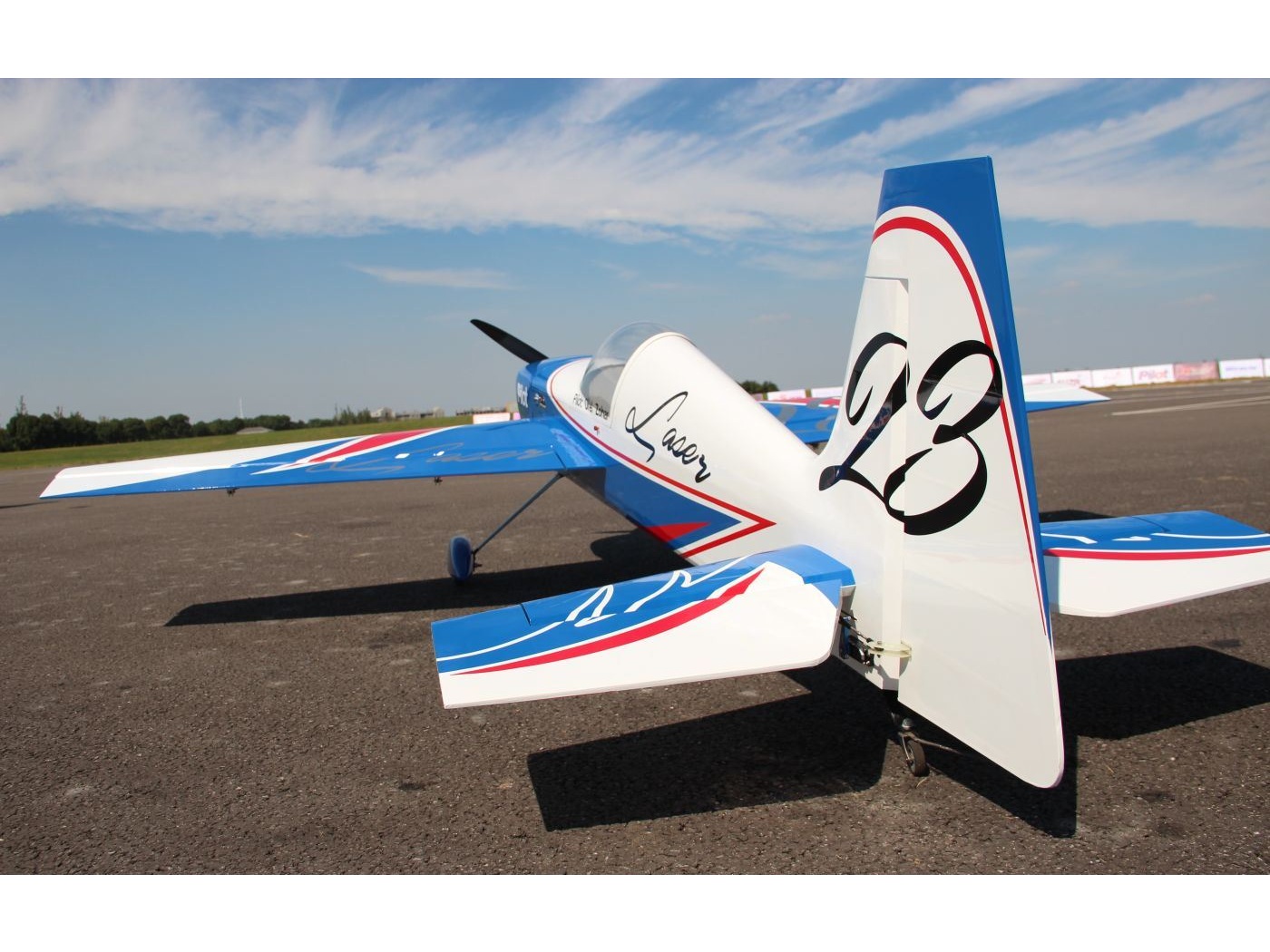 Laser 103 V2, 80-120ccm, Spw 2610mm, ARF-Set, PILOT-RC – Bild 3