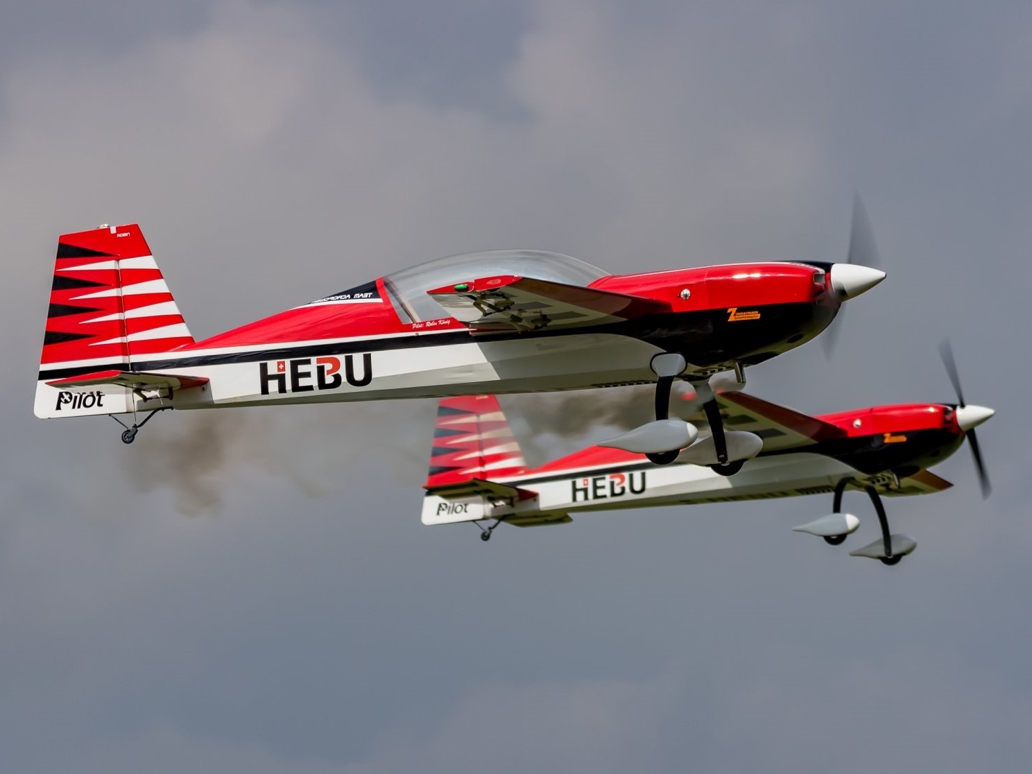 EXTRA NG-115 - CFK / Carbon, Custom Scheme V2, 150ccm Spw 2920mm, ARF-Set PILOT-RC