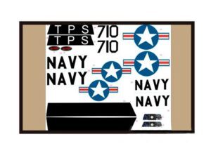 Aufkleber / Decals zu Trojan T-28, Spw 1270mm, Dynam
