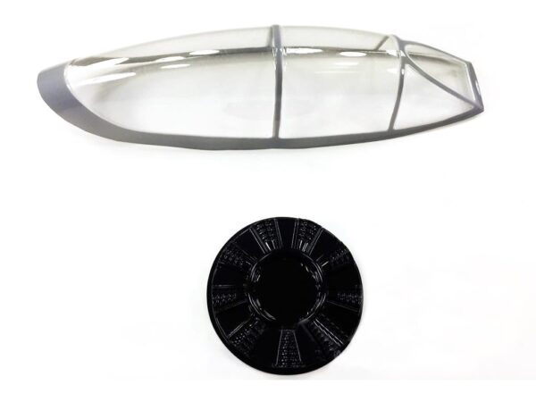 Kabinenhaube grau zu Trojan T-28, Spw 1270mm, Dynam