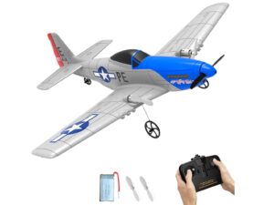 P-51D Mustang - 2-Kanal, Spw 400mm, RTF Komplett Set mit Gyro von Volantex