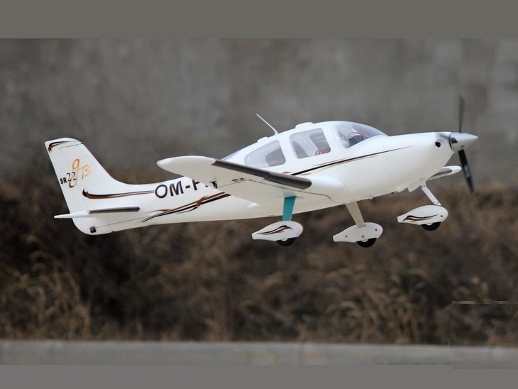Cirrus SR22 V2 - weiss, Spw 1400mm, PNP-Modell aus EPO von Dynam – Bild 5
