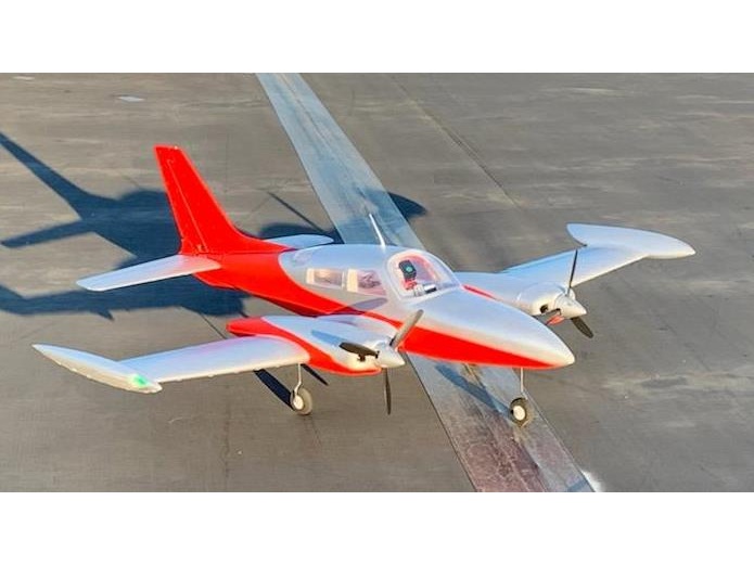 Cessna 310 Grand Cruiser V2 - RED, Spw 1280mm, PNP-Modell von Dynam – Bild 4