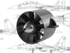 Jetfan-80 - 80mm Impeller / EDF aus CFK - Kohlefaser