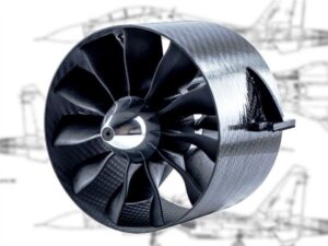 Jetfan-120 PRO - 120mm Impeller / EDF aus CFK - Kohlefaser
