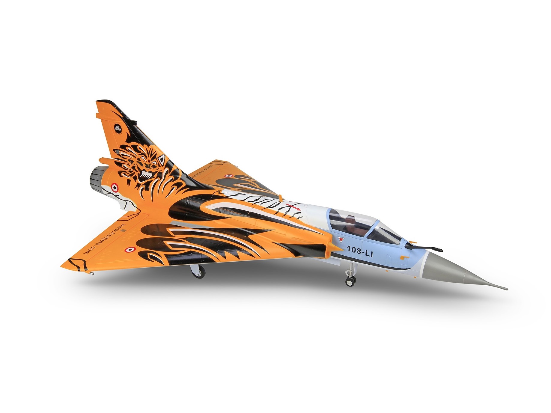Mirage 2000, Tiger, Spw 1225mm, Ready for Turbine- HSDJETS – Bild 2