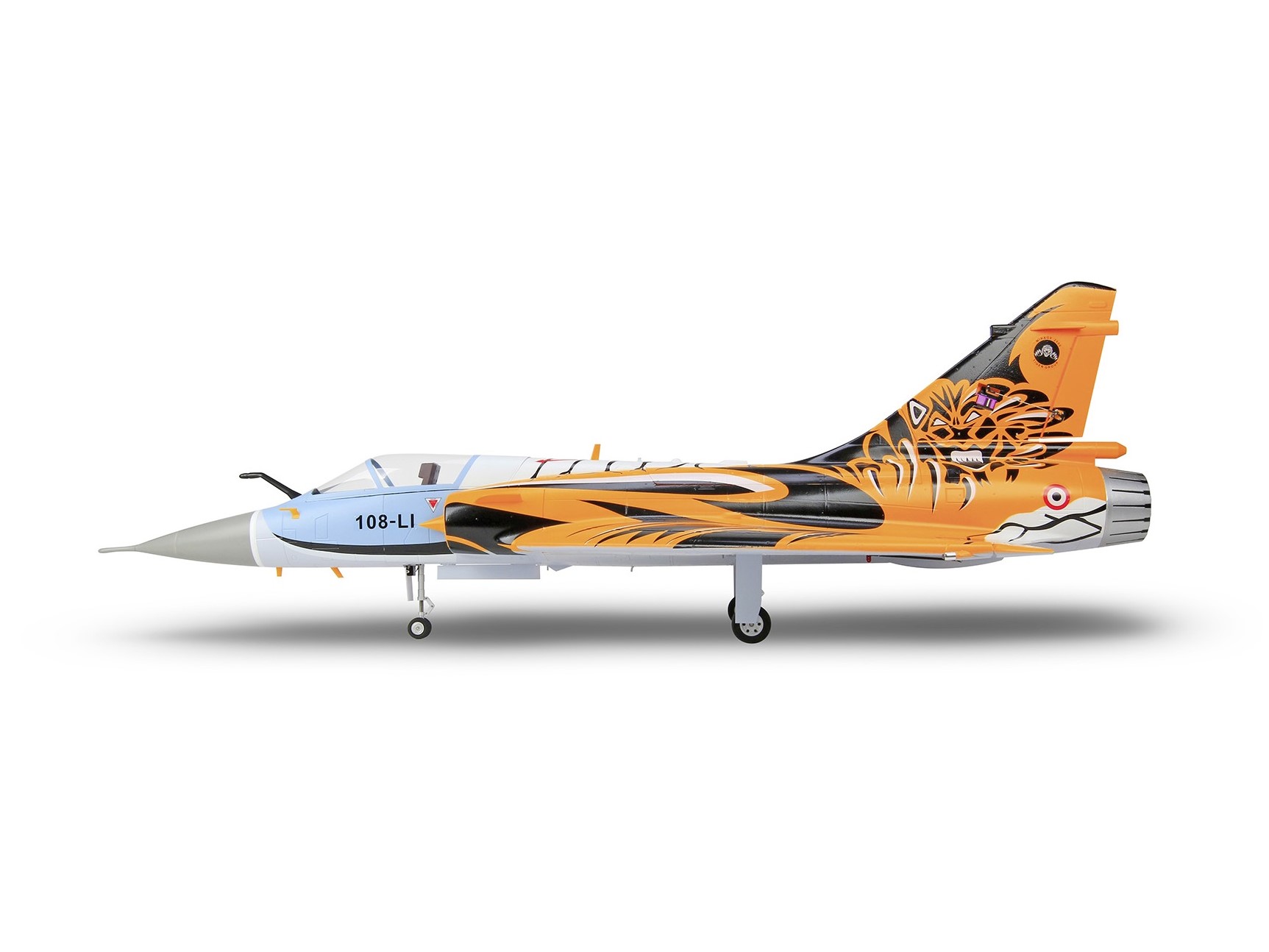 Mirage 2000, Tiger, Spw 1225mm, Ready for Turbine- HSDJETS – Bild 4