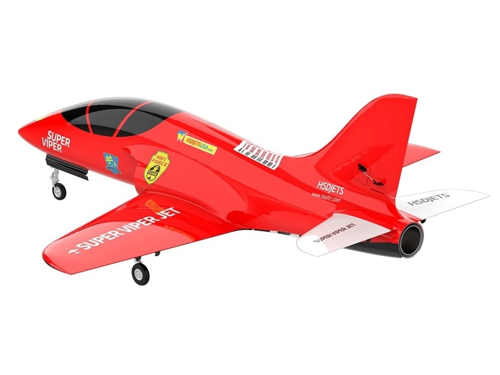 Full Composite Super Viper RED 120mm EDF, Spw 1800mm, PNP-Set, HSDJets – Bild 2