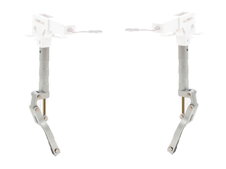 Hauptfahrwerks-Bein V4 - Links, zu Super Viper, 105mm EDF, 1500mm, HSDJets