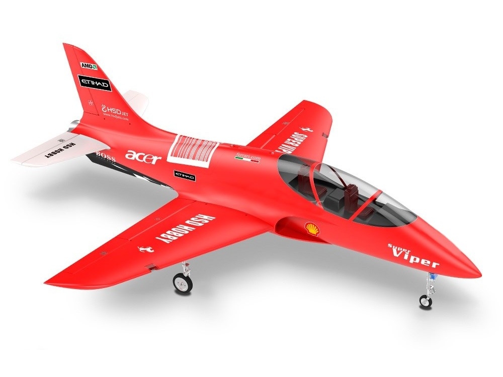 Turbo Super Viper RED V3, Spw 1500mm, ARF-Set, HSDJETS