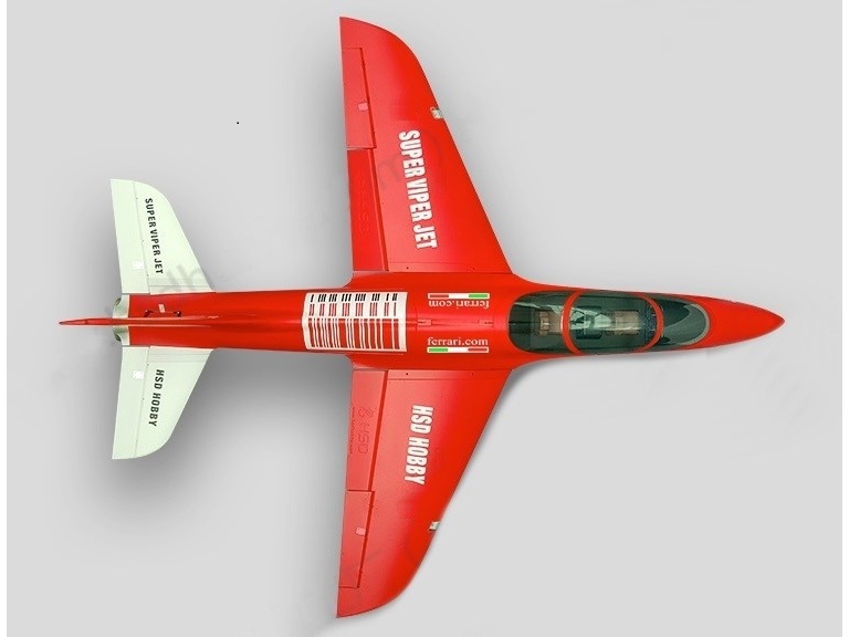 Super Viper V4 RED, 12S, 105mm S-EDF, Spw 1500mm, PNP-Set, HSDJets – Bild 2