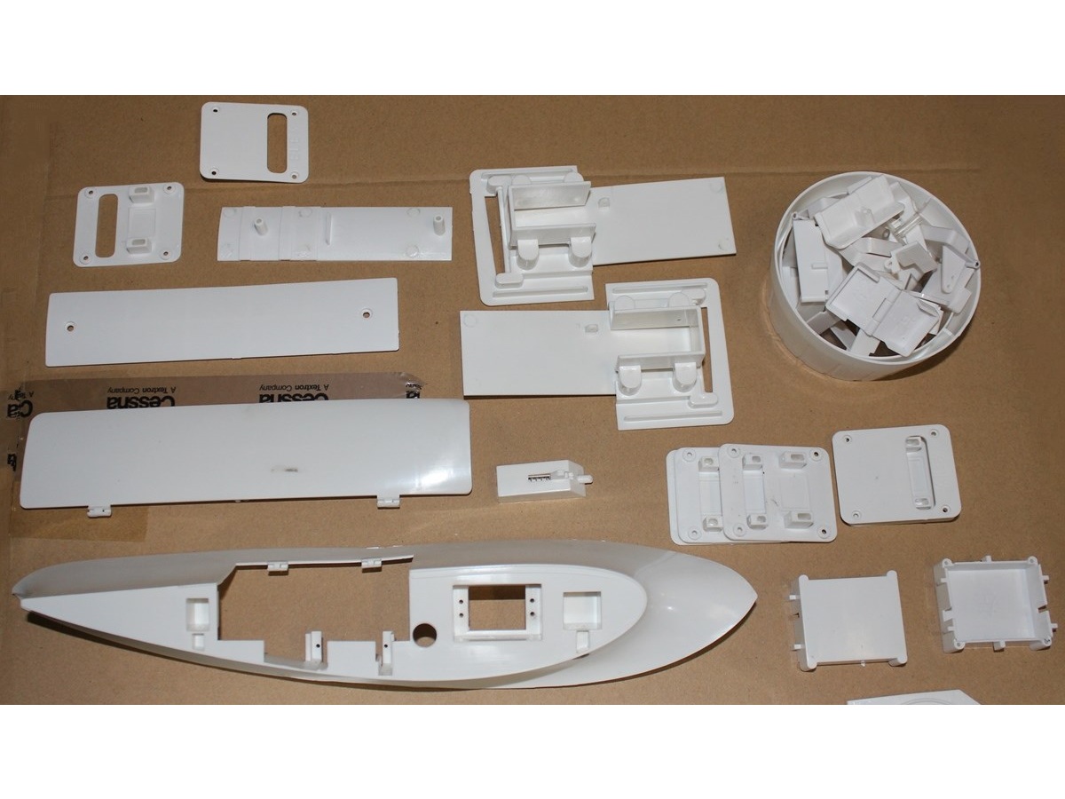 Plastikteile-Set zu Viper 90mm EDF, Spw 1400mm, HSD-Hobby – Bild 2